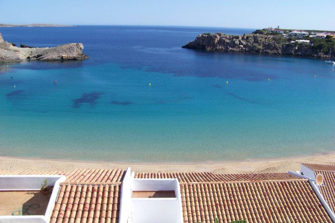 Vistas Al Mar Y La Piscina Apartment Arenal d'en Castell Bagian luar foto